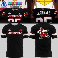 Louisville Cardinals Strategy Throwback Present Logo Shirt 2025