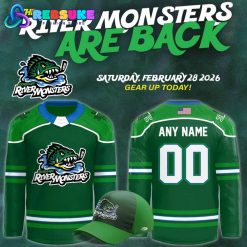 Macon Mayhem x River Monsters Night 2025 Hockey Jersey