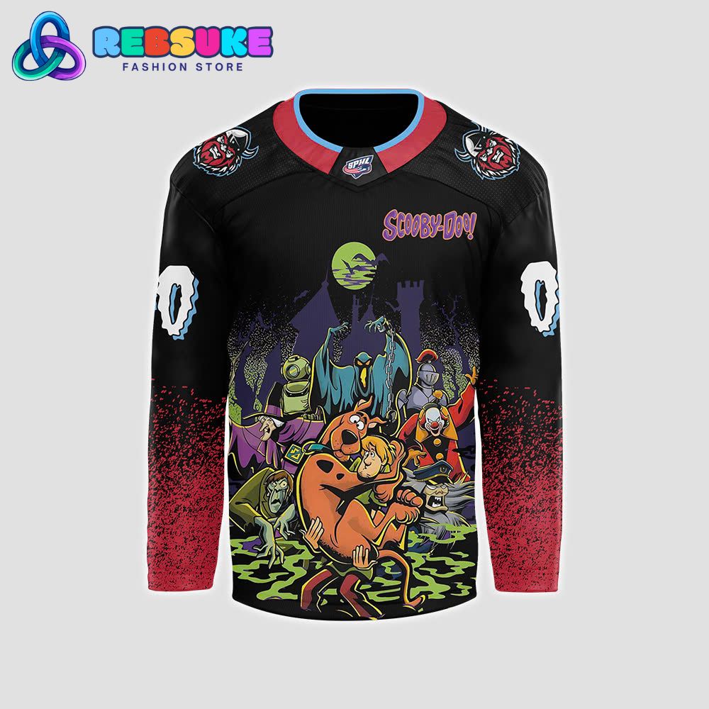 Macon Mayhem x ScooBy-Doo Night 2025 Hockey Jersey Macon Mayhem x ScooBy-Doo Night 2025 Hockey Jersey