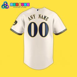 Milwaukee Brewers 2025 Cerveceros Night Personalized Jersey