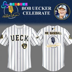 Milwaukee Brewers Bob Uecker Limited Edition Baseball Jersey