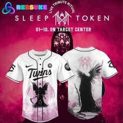 Minnesota Twins x Sleep Token Even in Arcadia Tour Merch Jersey 2025