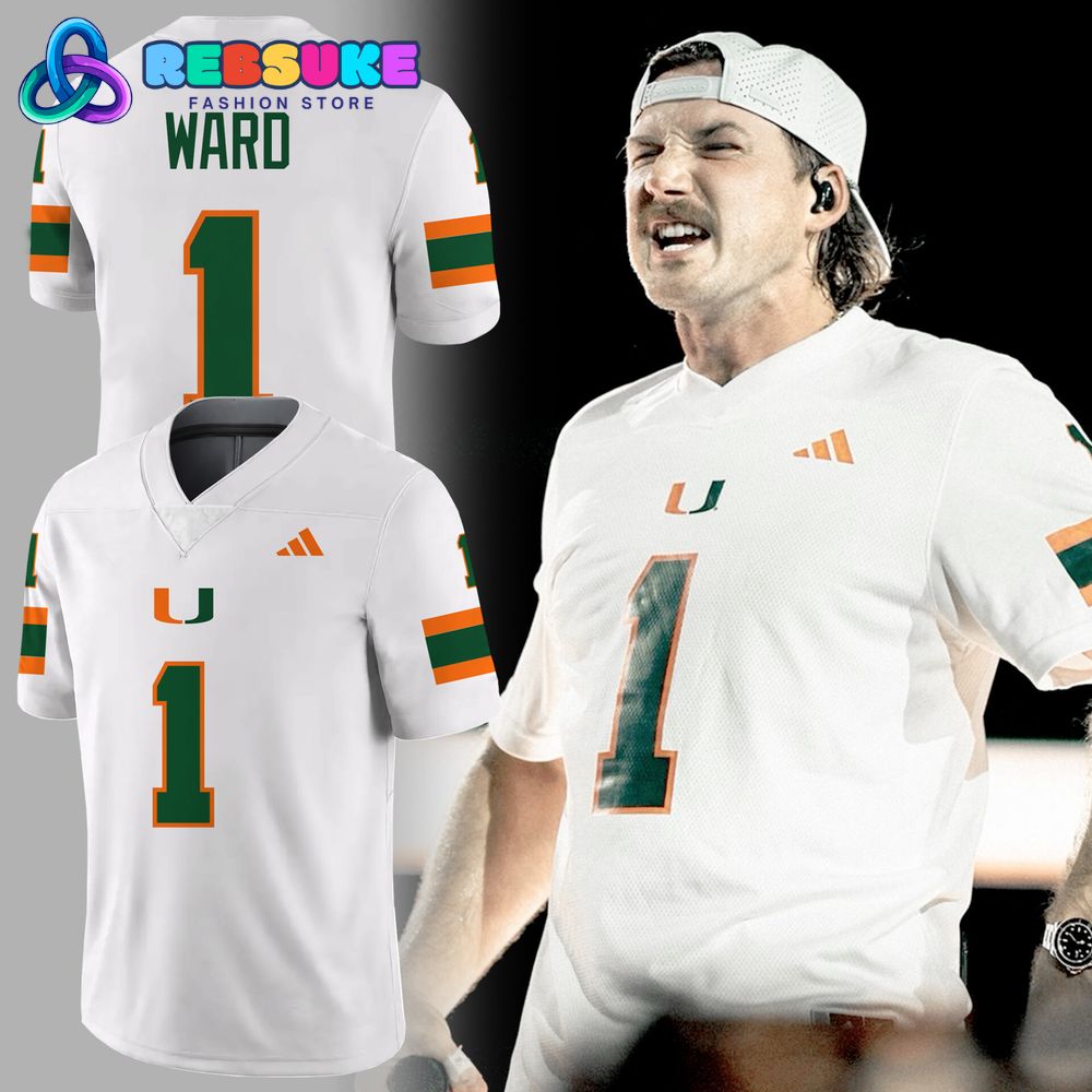 Morgan Wallen x Miami Hurricanes World Tour 2025 Football Jersey