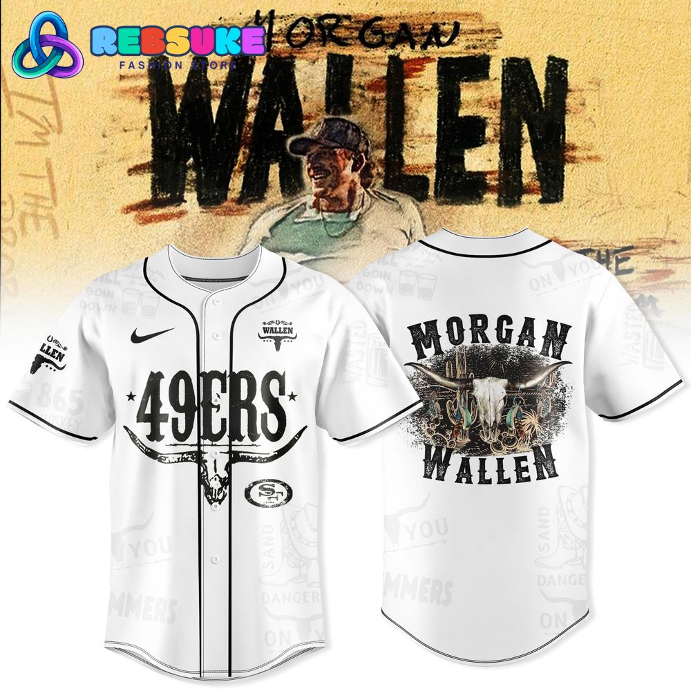 Morgan Wallen x San Francisco 49ers Baseball Jersey