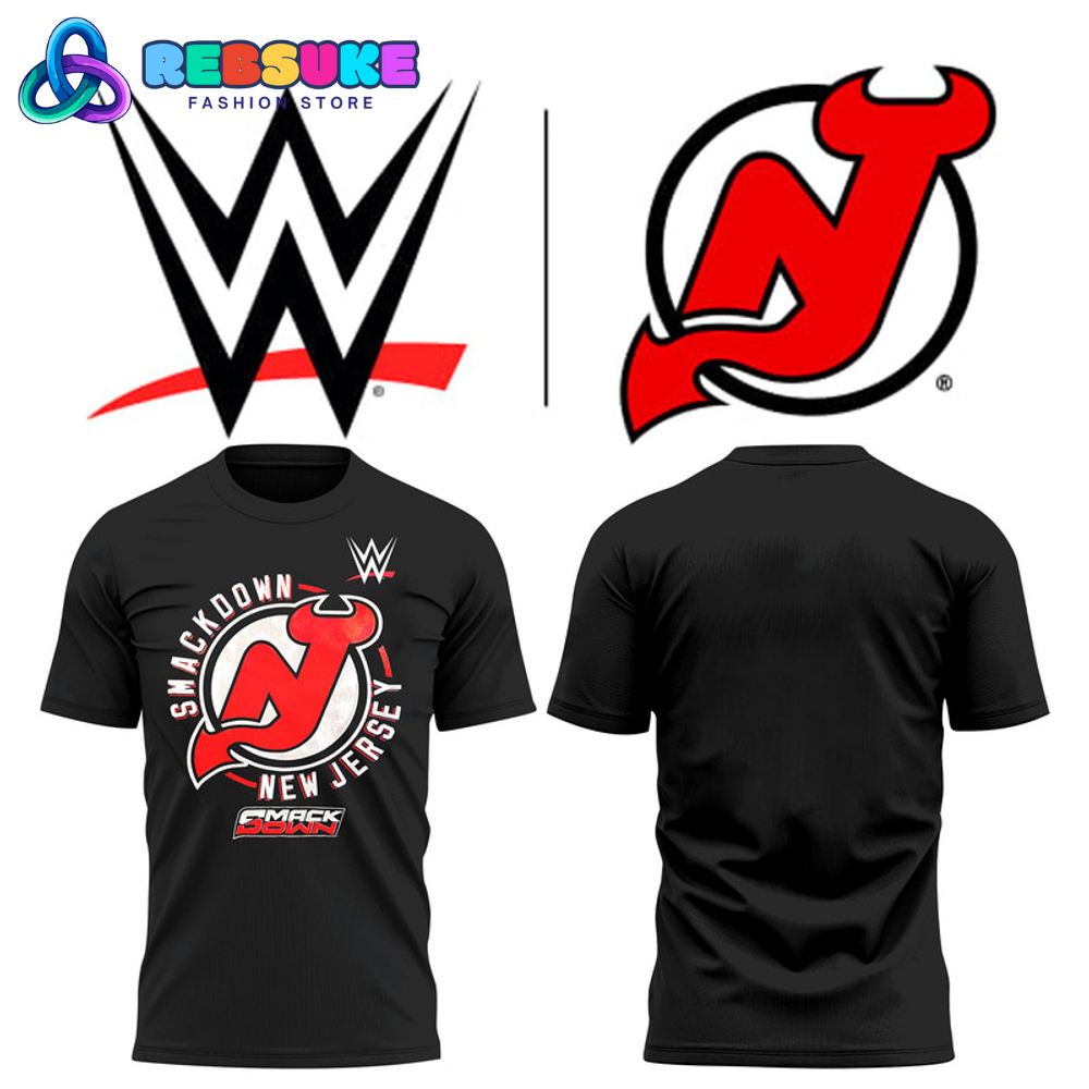 New Jersey Devils x WWE Smackdown 2025 Limited Shirt New Jersey Devils x WWE Smackdown 2025 Limited Shirt