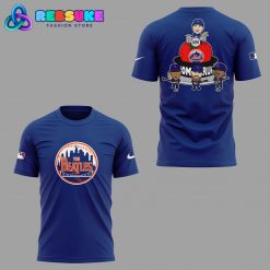 New York Mets x The Beatles Night Blue Shirt