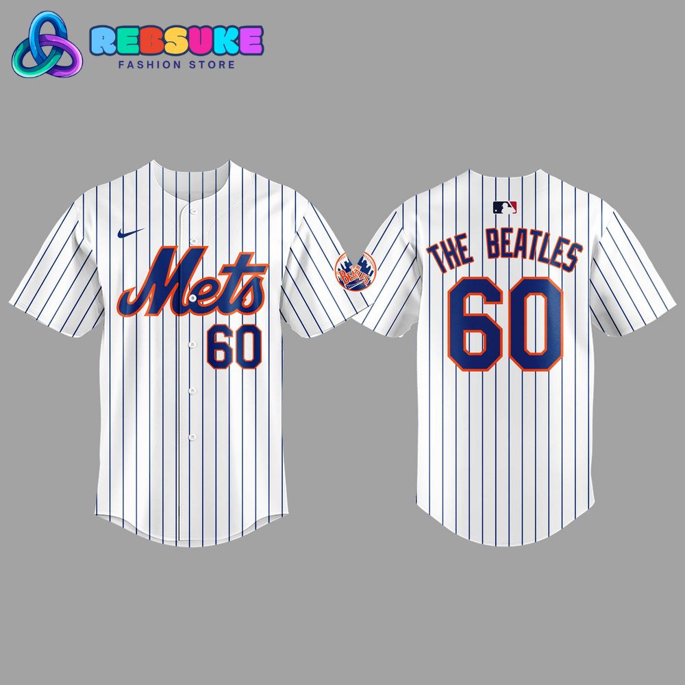 New York Mets x The Beatles Night Limited Edition Jersey 2025