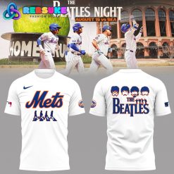 New York Mets x The Beatles Night Limited Edition Shirt 2025