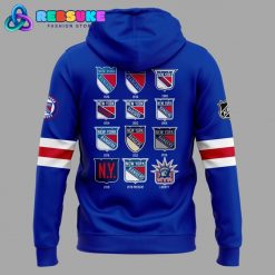 New York Rangers 100 Years Limited Edition Blue Hoodie