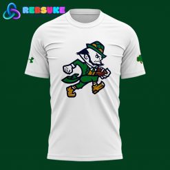 Notre Dame Fighting Irish Big Logo Stretch Performance White Shirt
