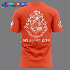 Oklahoma City Thunder x Harry Potter Night Orange Shirt 2025