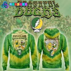 Oregon Ducks x Grateful Dead 2025 “Grateful Ducks” Limited Hoodie Set