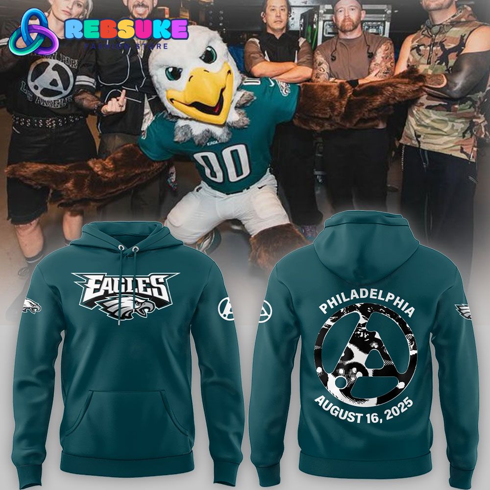Philadelphia Eagles x Linkin Park 2025 Tour Hoodie Set Philadelphia Eagles x Linkin Park 2025 Tour Hoodie Set