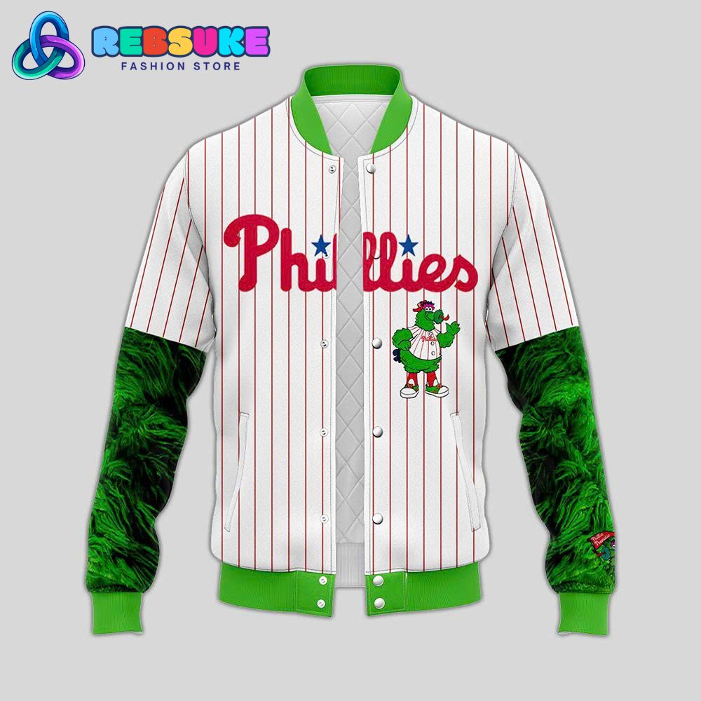 Philadelphia Phillies x Phanatic Baseball Jacket 2025