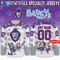Reading Royals x Bluey Day 2025 Personalized Hockey Jersey