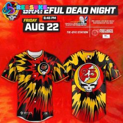 Rochester Red Wings 2025 Grateful Dead Night Baseball Jersey