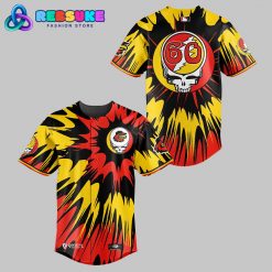 Rochester Red Wings x Grateful Dead 60th Anniversary Jersey