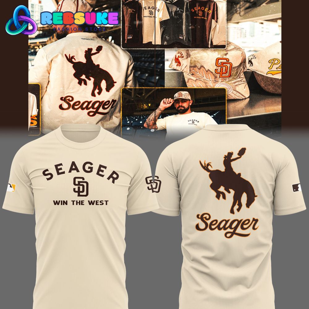 San Diego Padres x Seager Win The West Special Shirt San Diego Padres x Seager Win The West Special Shirt