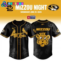 St. Louis Cardinals x Mizzou Night 2025 Limited Edition Jersey