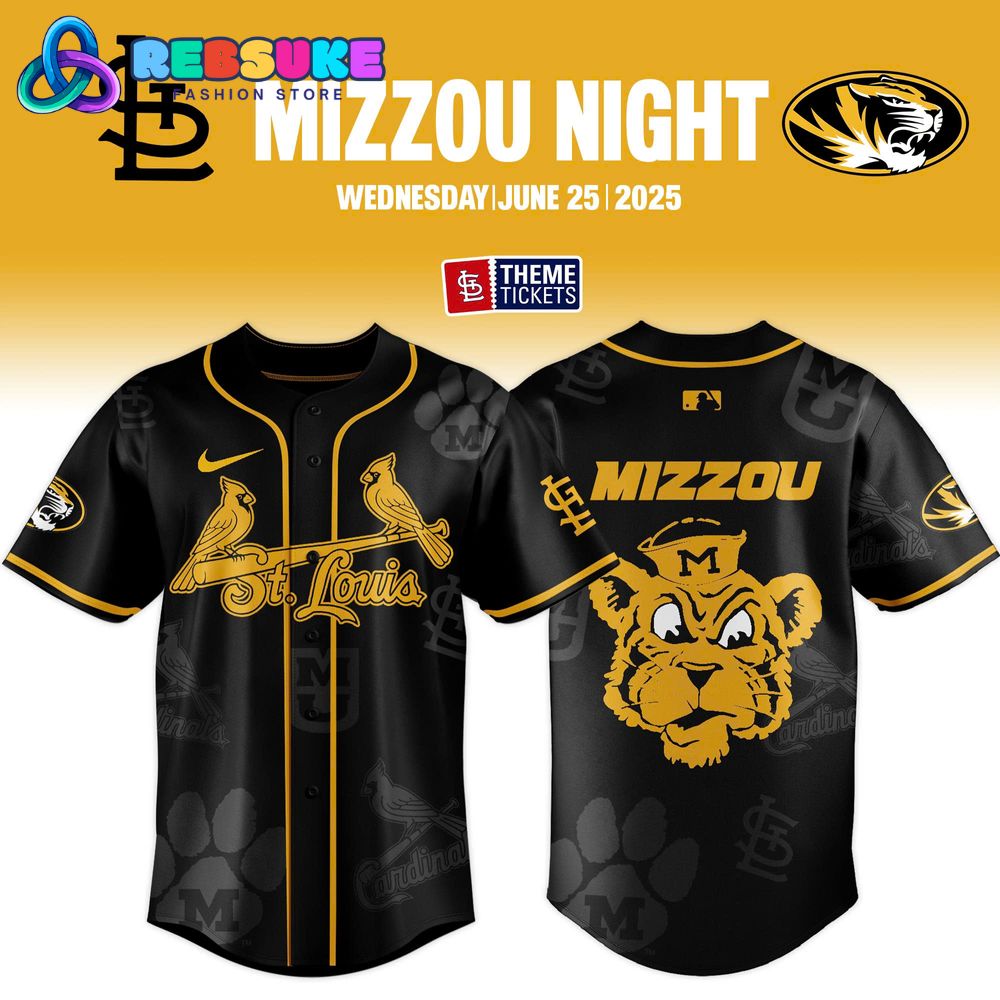 St. Louis Cardinals x Mizzou Night 2025 Limited Edition Jersey St. Louis Cardinals x Mizzou Night 2025 Limited Edition Jersey