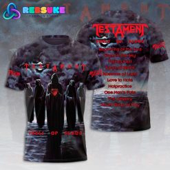 Testament Band Souls of Black Limited Edition Shirt