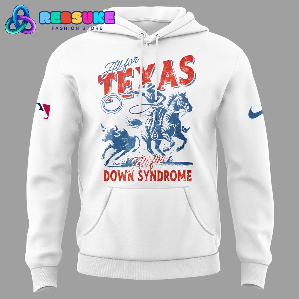 Texas Rangers Foundation on Down syndrome Awareness Day Hoodie Set 2025