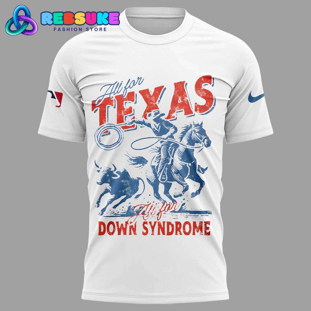 Texas Rangers Foundation on Down syndrome Awareness Day Shirt 2025