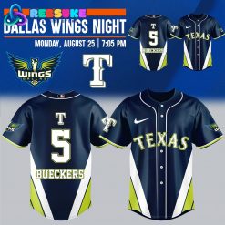 Texas Rangers x Dallas Wings Limited Edition Jersey 2025
