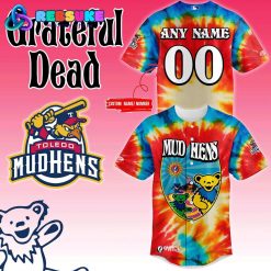 Toledo Mud Hens x Grateful Dead Night 2025 Baseball Jersey
