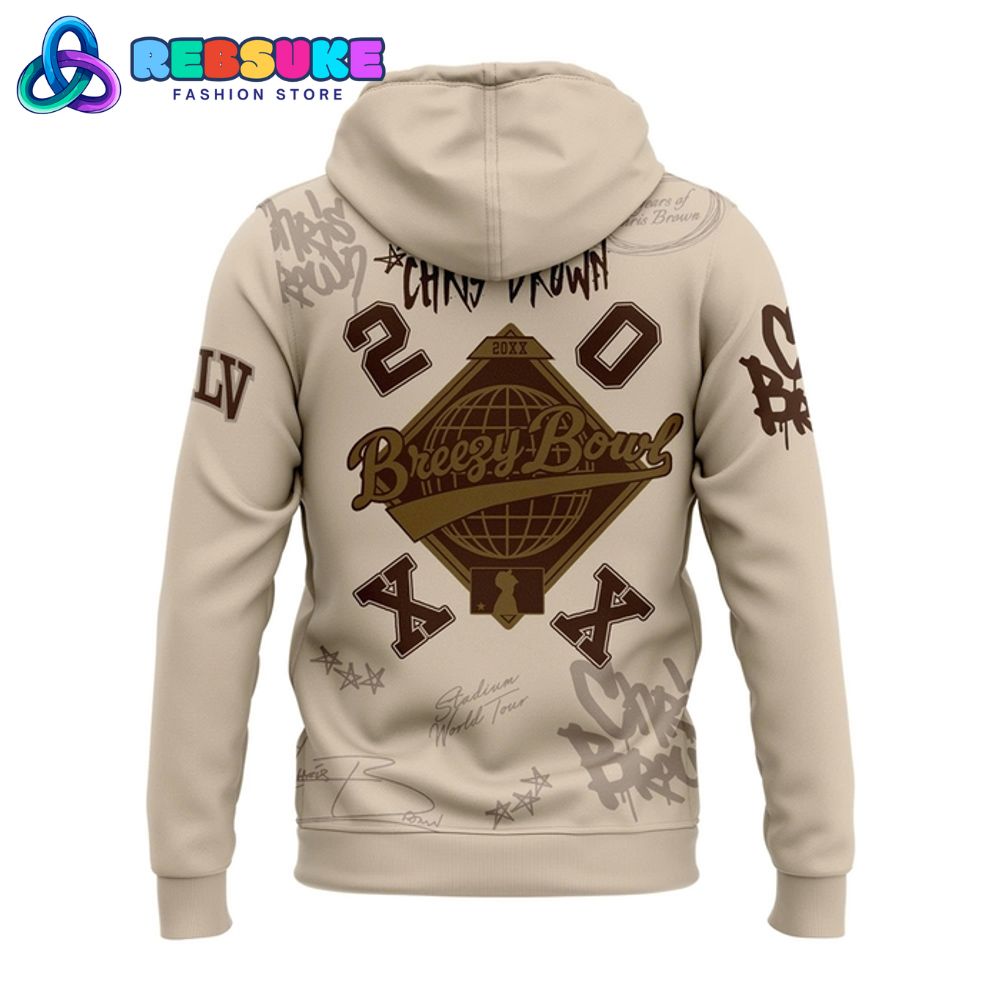 UNLV Rebels Chris Brown Breezy Bowl XX Tour 2025 Hoodie