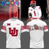 Utah Utes Football 2025 The Rose Bowl White Shirt
