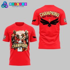 Vegas Knight Hawks Champions Indoor Football League Shirt 2025