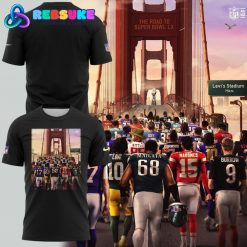 2025 NFL The Road To Super Bowl LX Special Shirt
