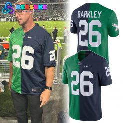Barkley 26 Philadelphia Eagles x Penn State Nittany Lions Football Jersey