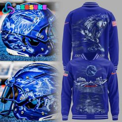 Boise State Football Inspired By The 2025 Boise State Football Helmet Jacket Boise State Football Inspired By The 2025 Boise State Football Helmet Jacket