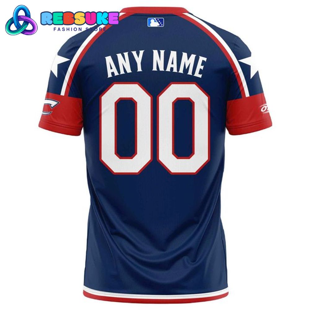 Columbus Clippers x Columbus Blue Jackets 2025 Special Jersey