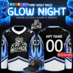 Hartford Wolf Pack x Glow Night Limited Edition Hockey Jersey