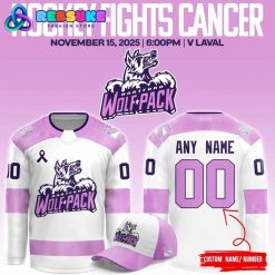 Hartford Wolf Pack x Hockey Fights Cancer 2025 Jersey