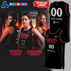 Indiana Fever x Stranger Things Game Basketball Jersey 2025