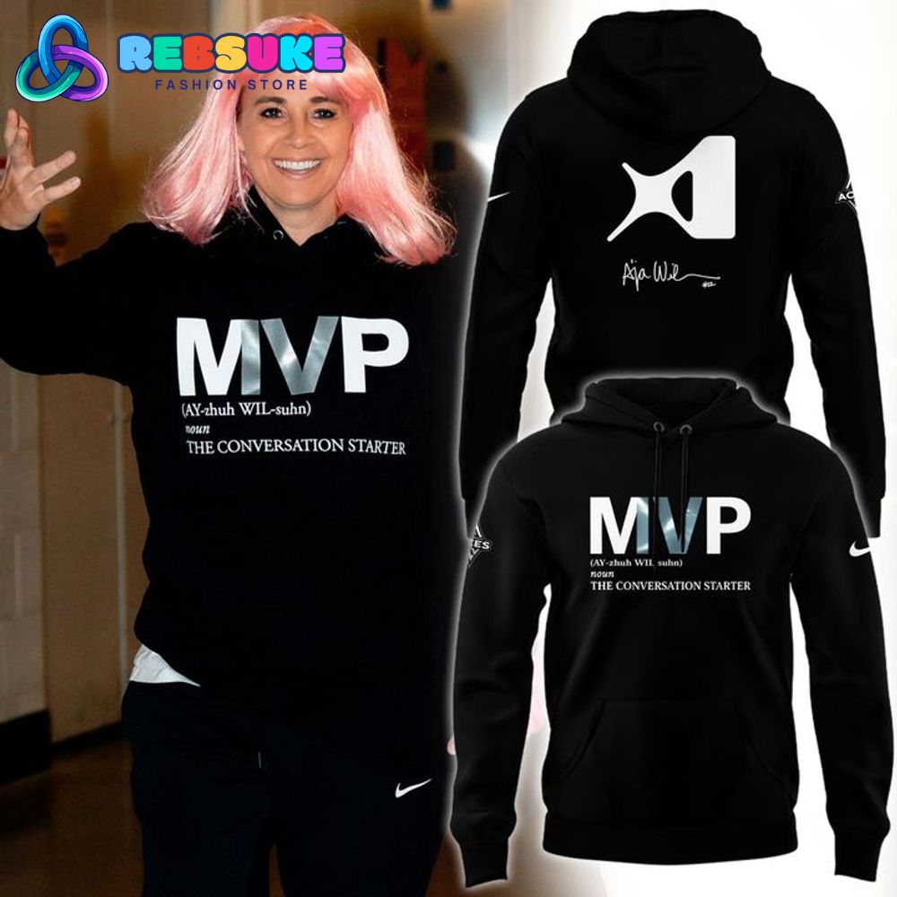 Las Vegas Aces A'ja Wilson MVP The Conversation Starter Hoodie