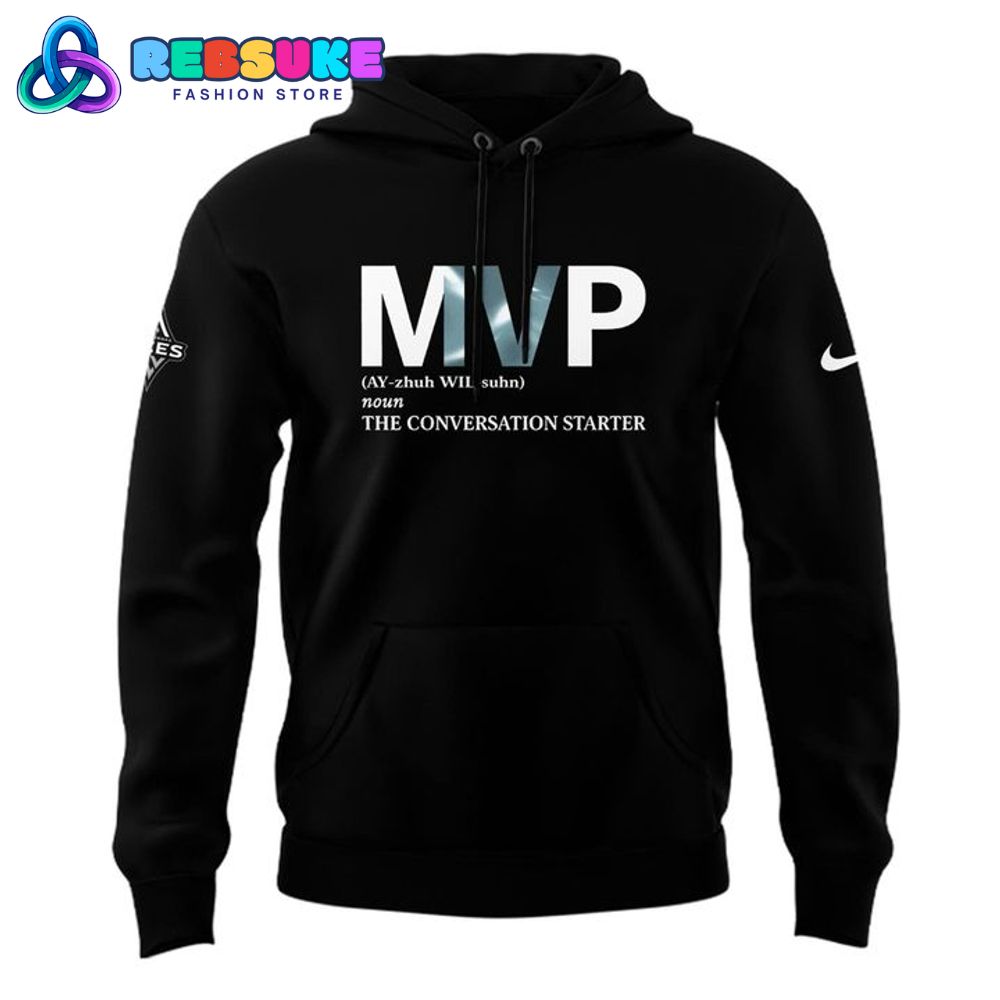 Las Vegas Aces A'ja Wilson MVP The Conversation Starter Hoodie