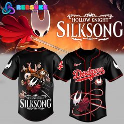Los Angeles Dodgers x Hollow Knight Silksong 2025 Black Jersey