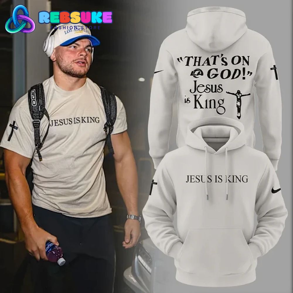 Los Angeles Rams Jesus is King Limited Edition Hoodie