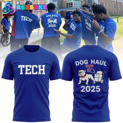 Louisiana Tech Bulldogs New 2025 “Dog Haul” Shirt