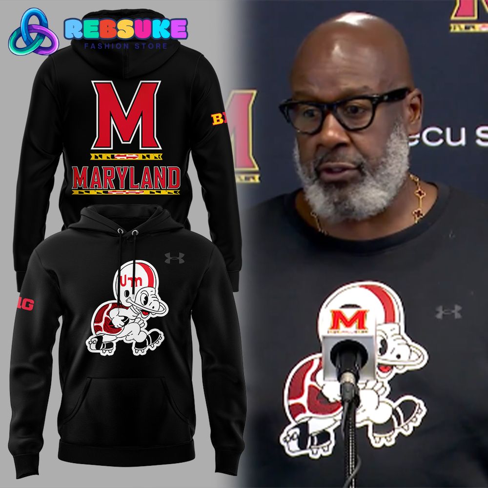 Maryland Terrapins Football x Mascot New 2025 Hoodie Set Maryland Terrapins Football x Mascot New 2025 Hoodie Set