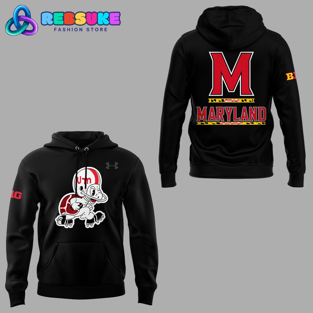 Maryland Terrapins Football x Mascot New 2025 Hoodie Set Maryland Terrapins Football x Mascot New 2025 Hoodie Set