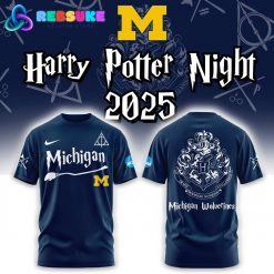 Michigan Wolverines x Harry Potter Night 2025 Shirt