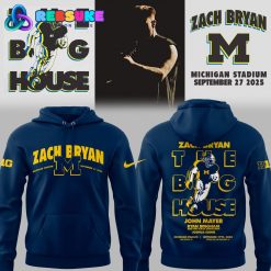 Michigan Wolverines x Zach Bryan The Quittin’ Time Tour 2025 Hoodie