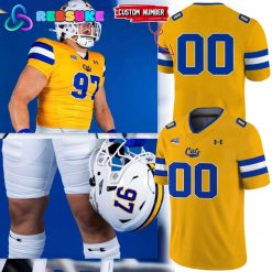 Montana State Bobcats 2025 Gold Rush Football Jersey