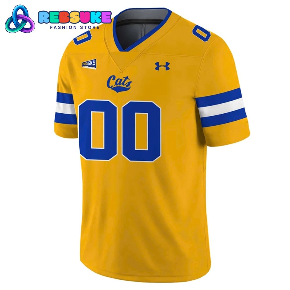 Montana State Bobcats 2025 Gold Rush Football Jersey